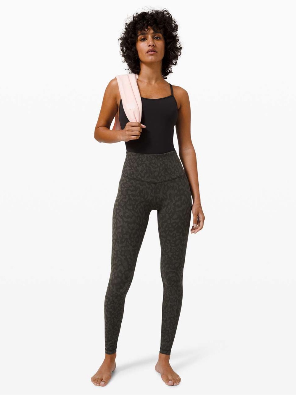 Lululemon align size 4 formation camo evergreen